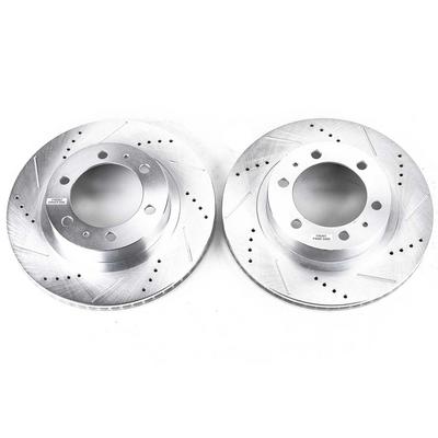 Power Stop Evolution Drilled and Slotted Brake Rotors - JBR1121XPR